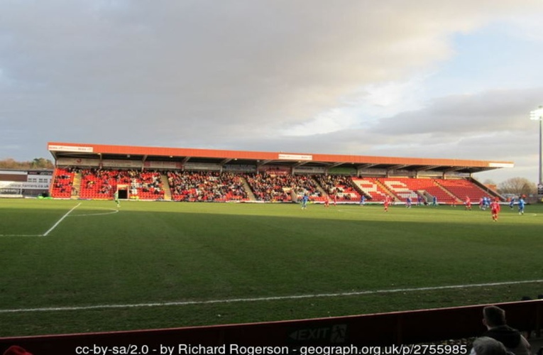 Aggborough Stadium East Stand