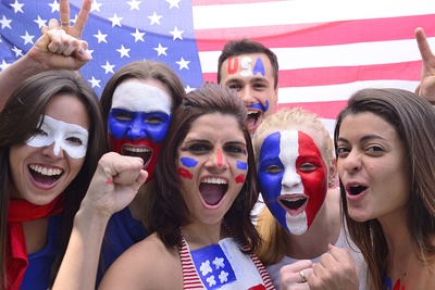 American Soccer Football Fans