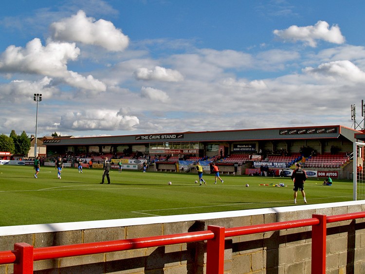 Dagenham and redbridge Victoria Road Stadium