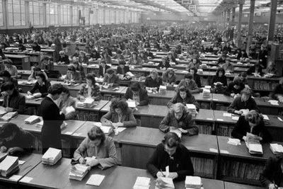 Football Pools Employees Checking Entries