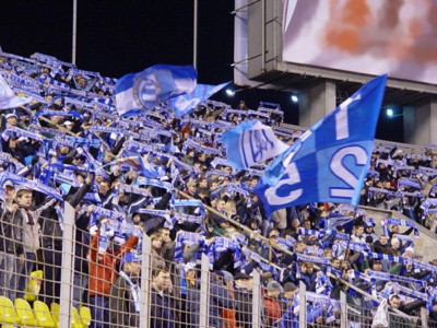 FC Zenit Saint Petersburg fans Singing an Anthem