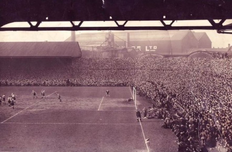 Grimsby vs Wolves Old Trafford Record Attendance