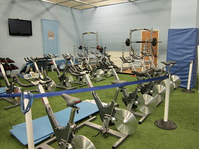 gym at the etihad stadium