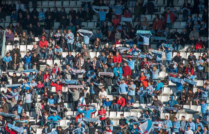 Supporters With Scarves