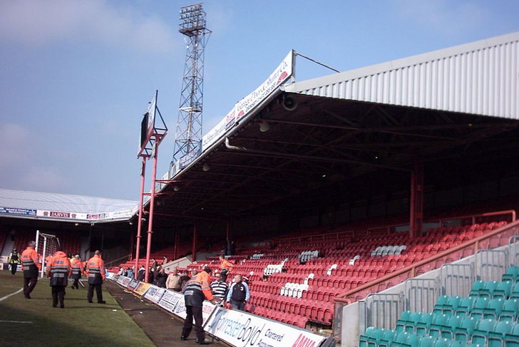 View of the stands