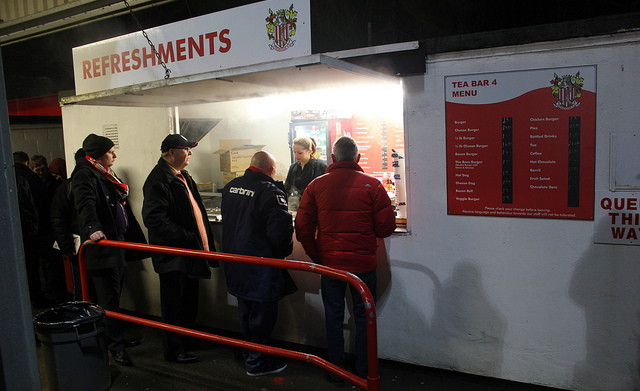 Refreshments at Broadhall Way