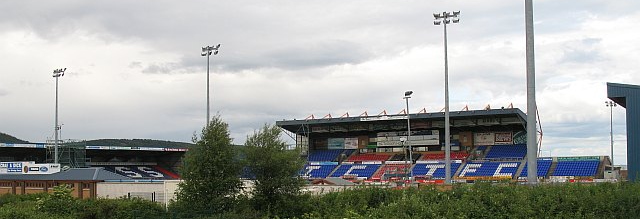 View of the stands