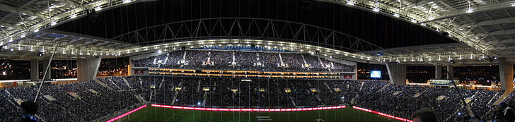 Panoramic View at Night