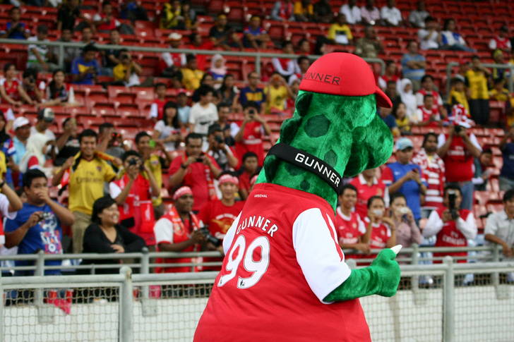 Gunnersaurus - Mascot