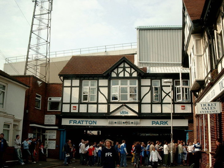 Entrance to Fratton Park