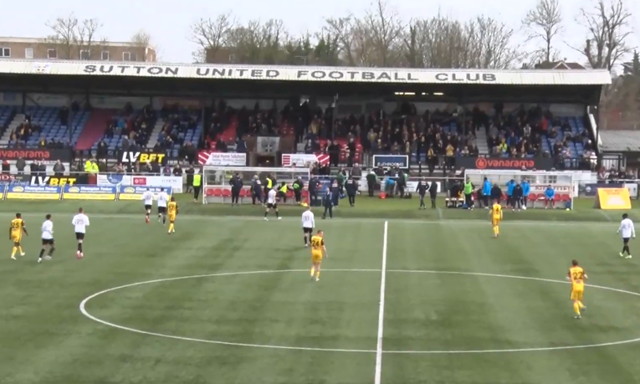 Sutton United v Torquay United