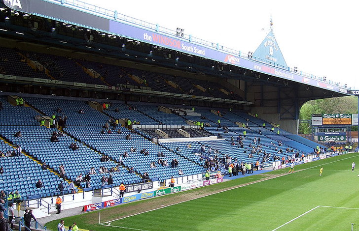 South stand at Hillsborough Stadium