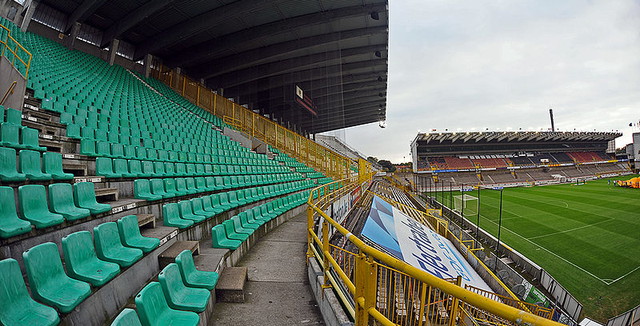 View of the stands