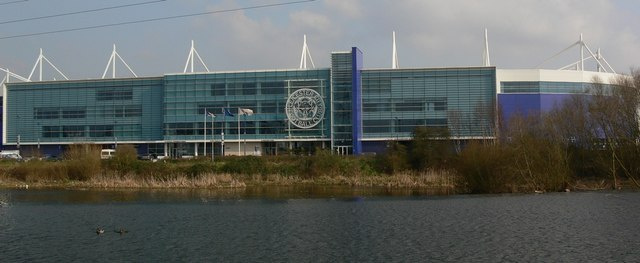 King Power Stadium from the river