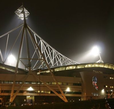 Floodlights During a Night Match