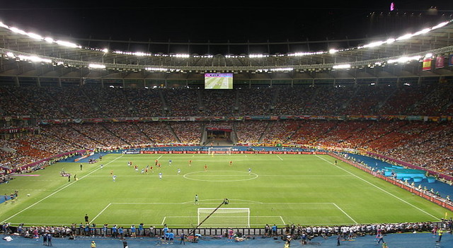 View from stands