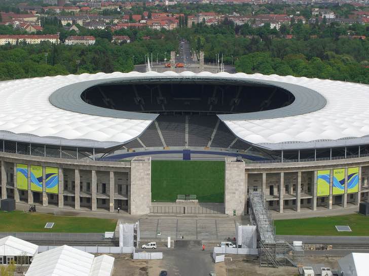 Outside the Stadium