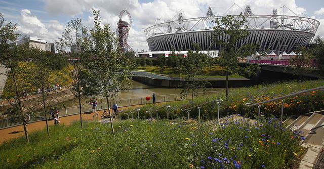 View across the Gardens