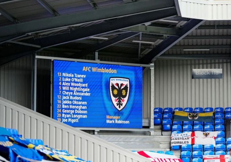 Plough Lane Big Screen