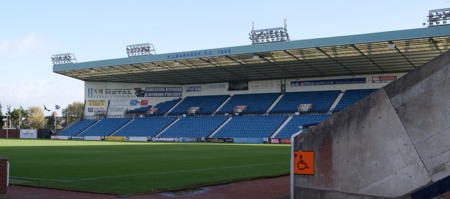 View of the stands