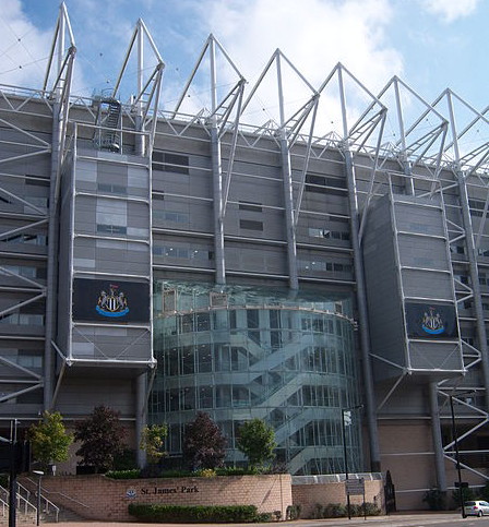 St. James Park Entrance