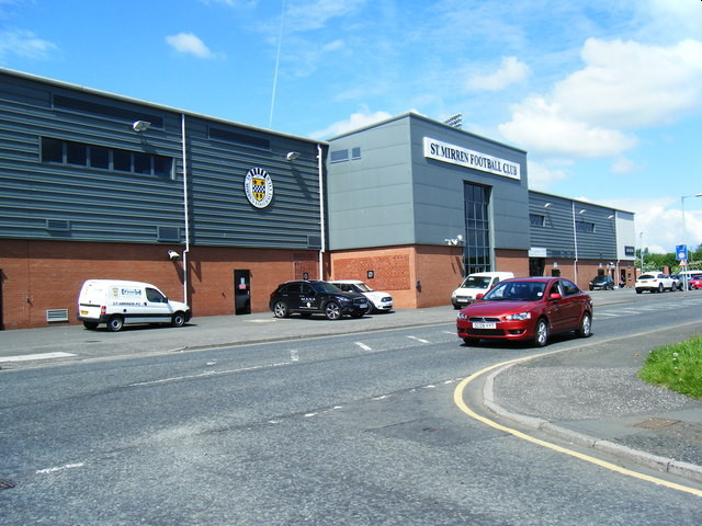 St Mirren Park from Murray Street