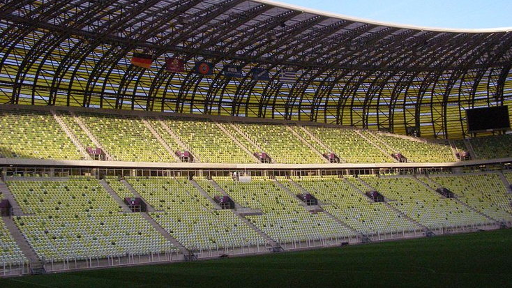 View Of Empty Stands