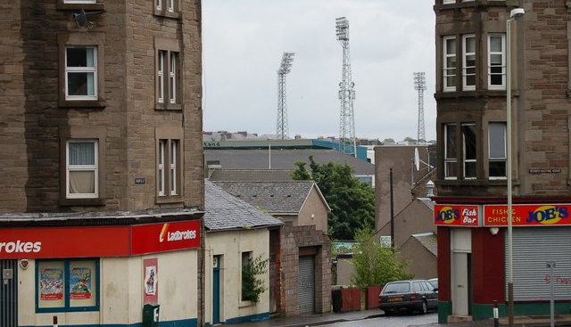 Floodlights of Tannadice & Dens Park