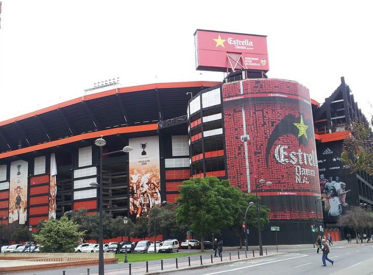 Outside The Mestalla