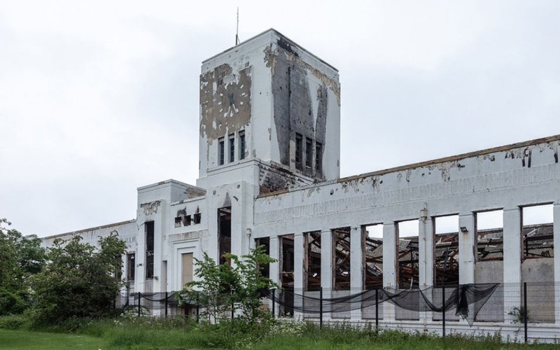 Littlewoods Pools Building Derelict