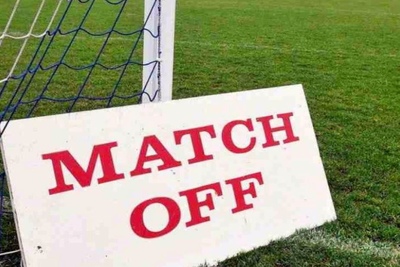 Match Postponed Sign