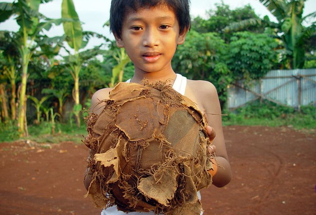 Old Battered Football