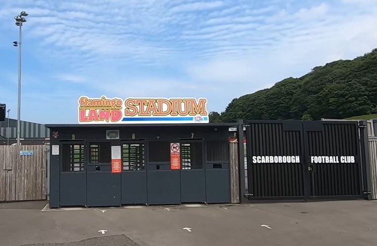 Scarborough Athletic Stadium Entrance