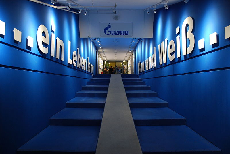 veltins arena tunnel