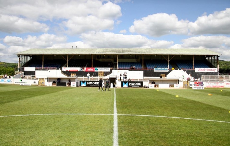 Twerton Park Stadium, Bath - Grandstand