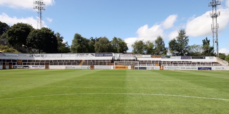 Twerton Park Stadium, Bath - The Bristol End