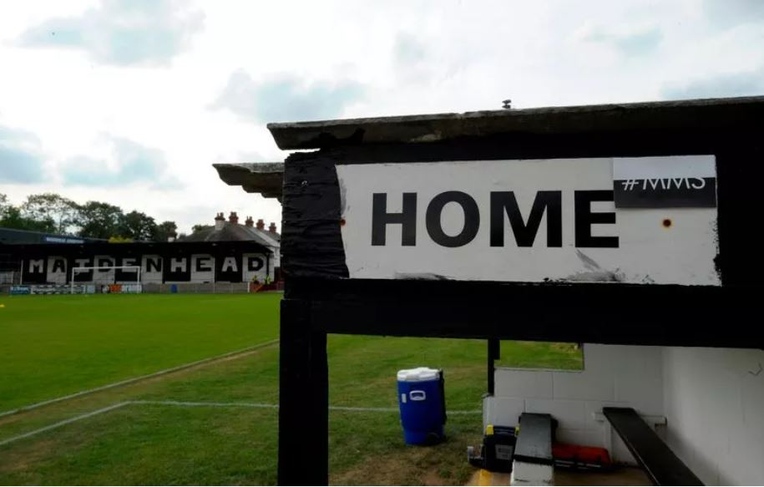 York Road Stadium Maidenhead Stands