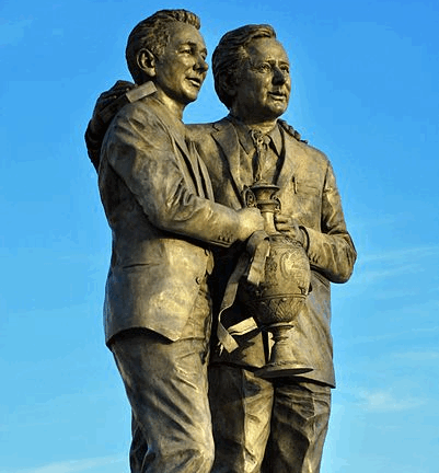 Brian Clough & Peter Taylor statue