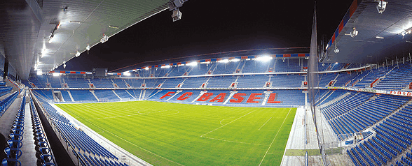 Interior of St Jakob-Park